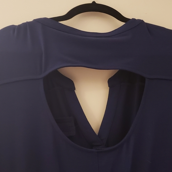 torrid Dresses | Beautiful Navy Dress With Back Cutout | Poshmark